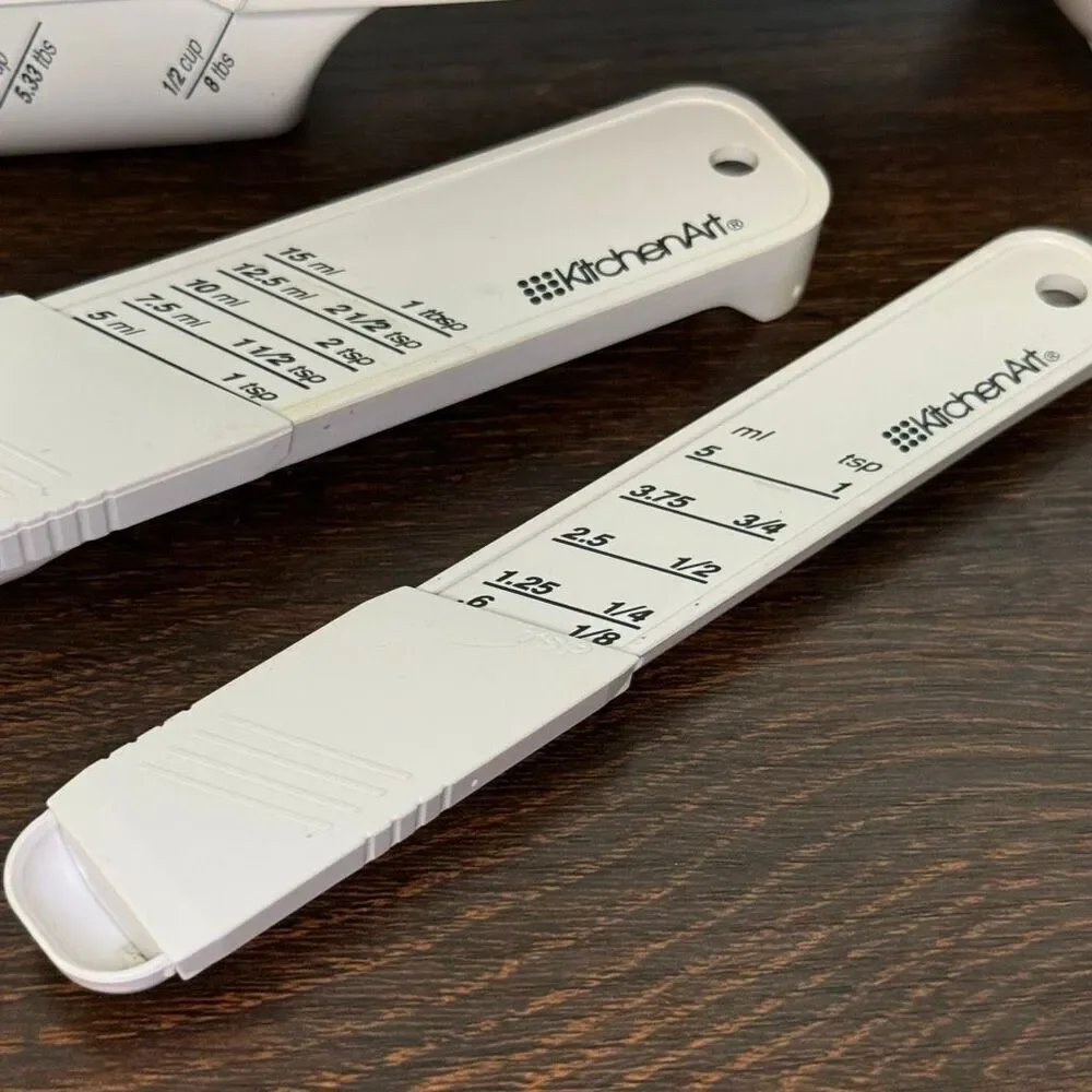 Kitchen Art 3 piece set all in one measuring cup tablespoon teaspoon
